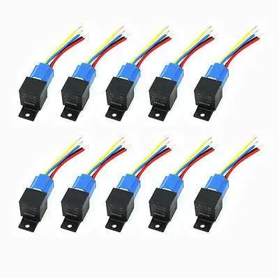 

DC 12V Volts 40A Insulation Housing NC SPST 4 Pin Car Power Relay JD1912 10 Pcs