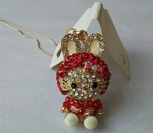 Сплав hello kitty браслет розовый украшение с бантом горный хрусталь звездный подарок