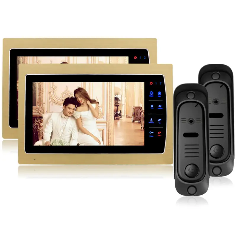 Homefong 7 Inch Color Video font b Door b font Phone Bell Intercom System Kit with