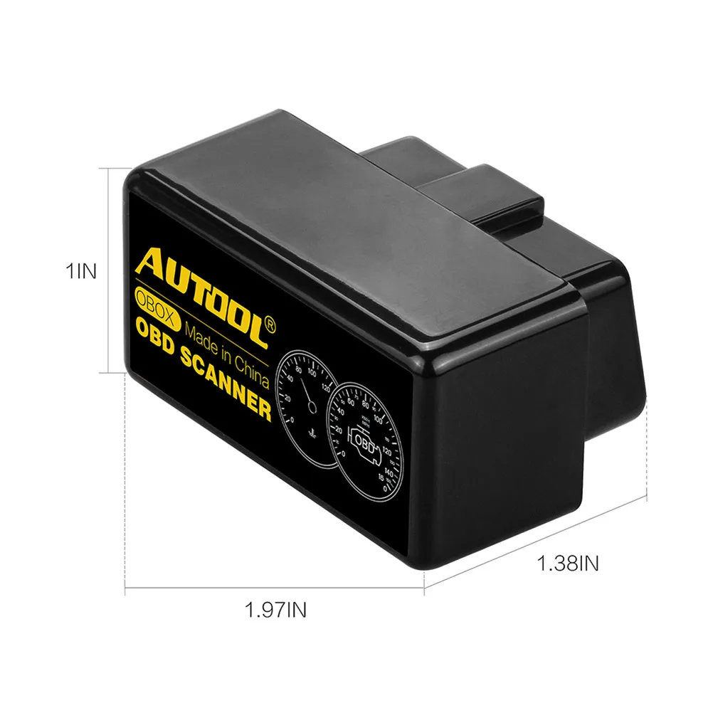 AUTOOL OBOX OBD2 ELM327 V1.5 WIFI Автомобильный сканер ELM 327 OBD 2 II автомобильный диагностический