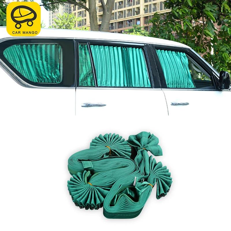 

CARMANGO For Nissan Patrol Y62 Auto Car-styling Window curtain Trim Stickers Covers Interior Accessories