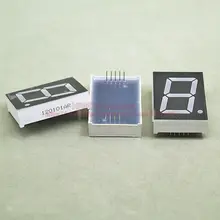 10 шт./лот) 10 контактов 1,2 дюйма 1 бит 7 сегментный красный светодиодный дисплей общий катод цифровой дисплей