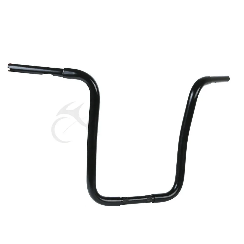 

Custom Black 1-1/4" 18" Rise Ape Handlebars For Harley Sportster XL FXST FLST