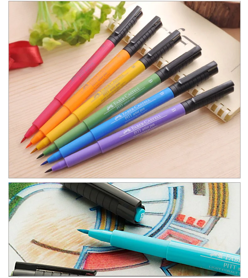 FABER CASTELL caneta Marca, água cabeça macia,