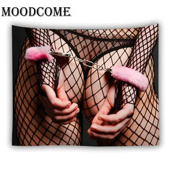 

SM women tapestry black drop shipping dorm room hotel decor wall hanging tapestry tapiz pared tela