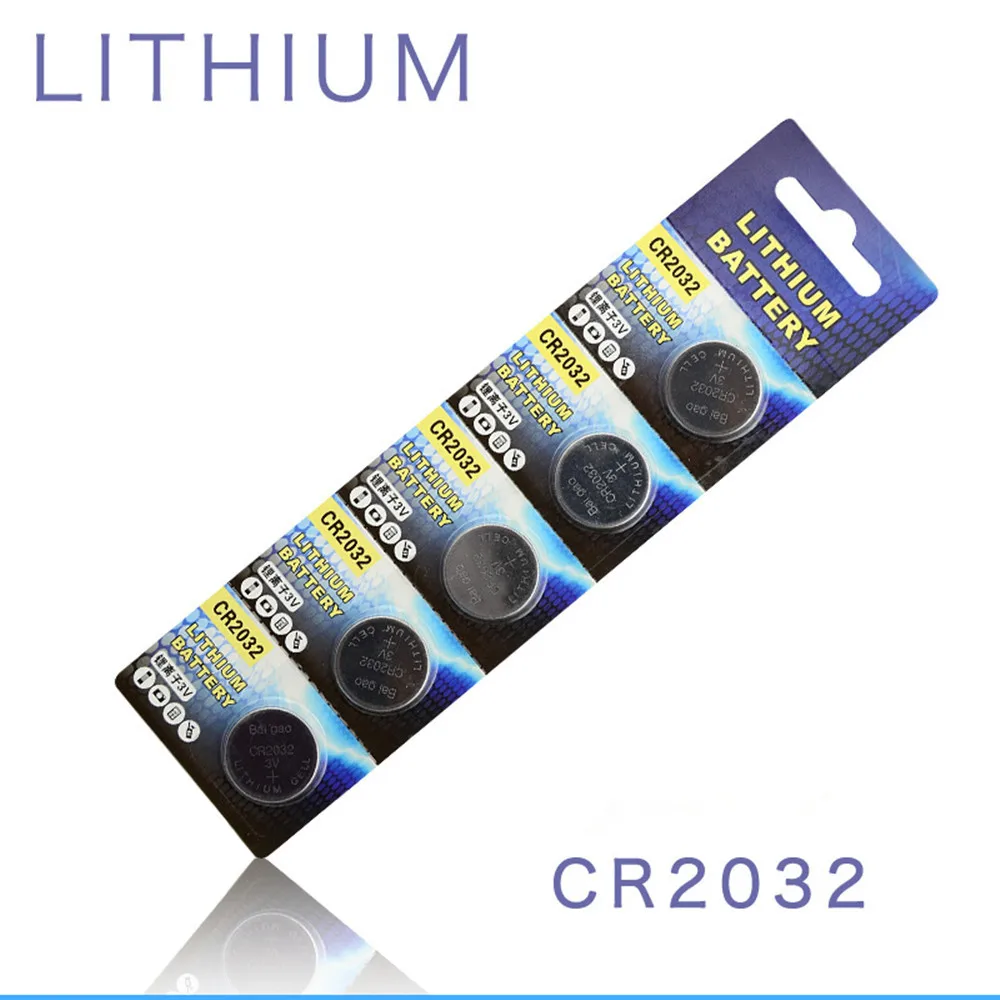 High quality 20pcs CR2032 batteries 2032 3V Lithium Type Button Coin