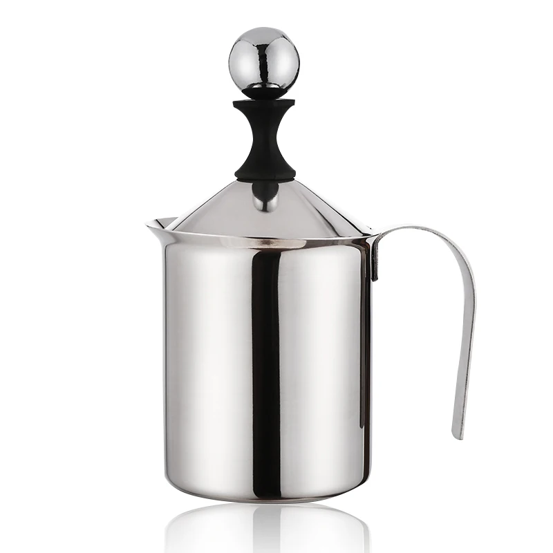 400ml Manual Milk Frother,French Press 