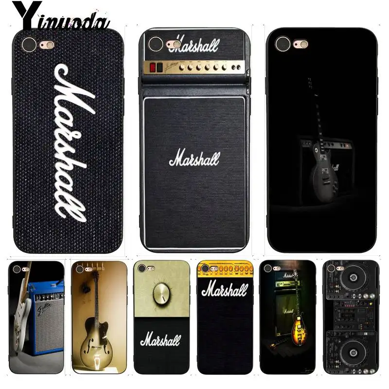 

Yinuoda For iPhone 7 6 X Case guitar amp marshall Good-looking Phone Case for iPhone 7 X 6 6S 8 Plus 5 5S SE XR XS XSMAX Case