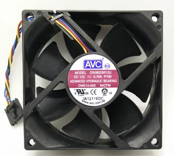 

Original AVC 8025 8 cm 4 needle PWM control hydraulic 8 cm fan DS08025R12U 0.70 A