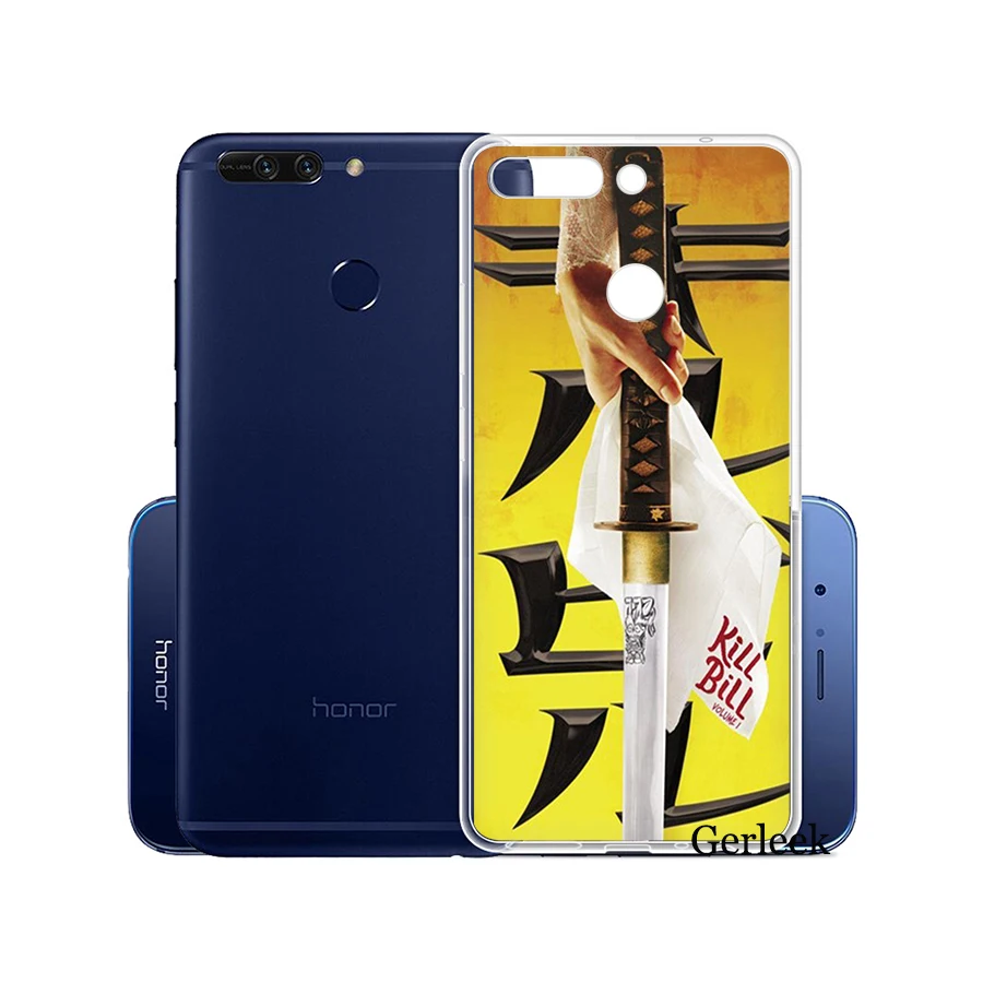Чехол для телефона Kill Bill Movie Drawing Huawei Honor 6A 7A 7C 7X8X8 9 10 Lite Play мягкие чехлы из