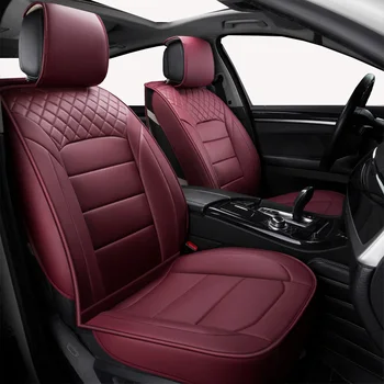 

(Front + Rear) Universal leather car seat covers For Toyota Corolla Rav4 Camry liana x60 Lada Granta Vesta Kalina Priora styling