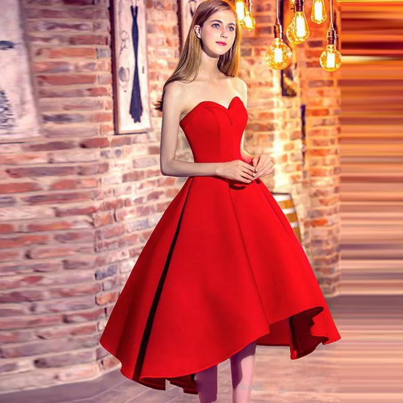 

Delicate Prom Gowns Long vestido de festa longo abiye robe de soiree Formal Dress Red Off Shoulder Ankle Length Custom Made