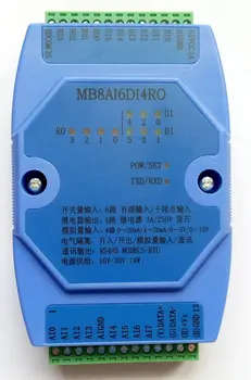 

8-Channel Analog Input 6-way Switch Input 4-Channel Relay Output Acquisition Module RS485 MODBUS MB8AI6DI4RO