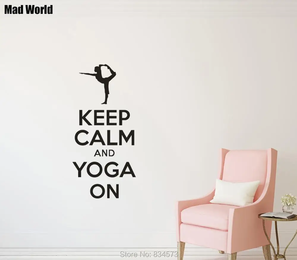 Keep Calm And Yoga On Workout Motivational 56 118h 47 99h  37 78h 1