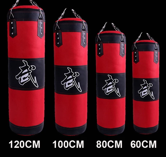 60 80 100 120cm Sandbag Thickened Canvas Punching Bag Sports 60 80 100 120cm Sandbag Thickened Canvas Punching Bag Sports Training Empty Boxing