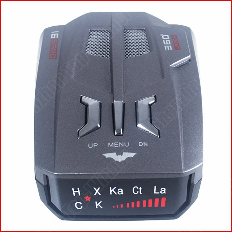 2015 Car Detector V9 Russia / English 16 Brand LED Display X K NK Ku Ka Laser Anti Radar Best Quality Free Shipping | Автомобили и