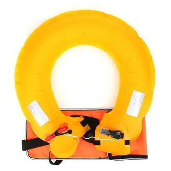

Portable Lifebuoy Adult Swimming Rings Belt Life Jacket Automatic Manual Inflatable Swimming Life Vest Jacket