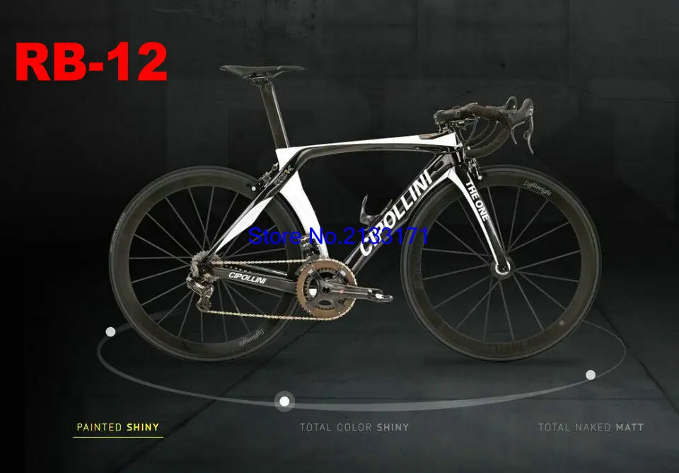 12 Cipollini RB1K THE ONE frameset white black