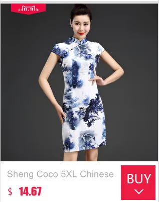 Sheng Коко для женщин розовый атлас Cheongsam Qipao платья для мини короткие пикантные ежедневно печати традиционный ченсам китайский шелк