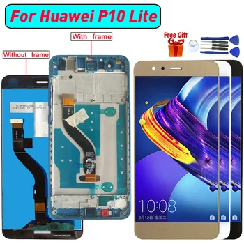 

For Huawei P10 Lite Display LCD Screen Digitizer Assembly For Huawei LX1/LX1A LX2 LX3 L03T Nova Youth display lcd screen Modules