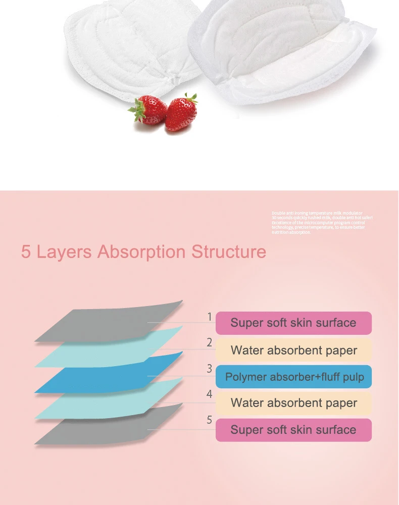 42Pcs Disposable Breast Nursing Pads Nipple Cover Leakproof Breastfeeding Care Breast Feeding For Breastfeeding Bra