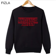 Странные вещи толстовки для мужчин женщин с буквенным принтом Осень Harajuku Хип Хоп Толстовка мужская мода зима флис джемпер Прямая поставка