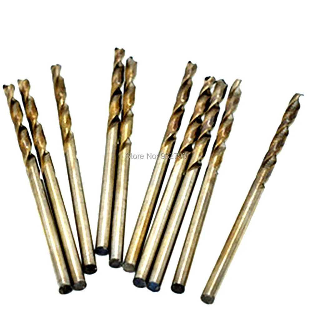 10pcs HSS Twist Drill Bit 2.3mm Pilot Hole Aluminum Metal Wood Plastics