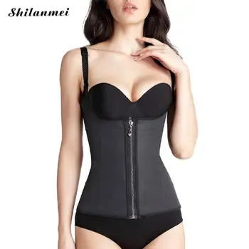

6XL Plus Size Steampunk Corset Underbust Women Zipper Boned Top Korset Sexy Gothic Waist Trainer Body Shaper Corses Mujer Kapcet