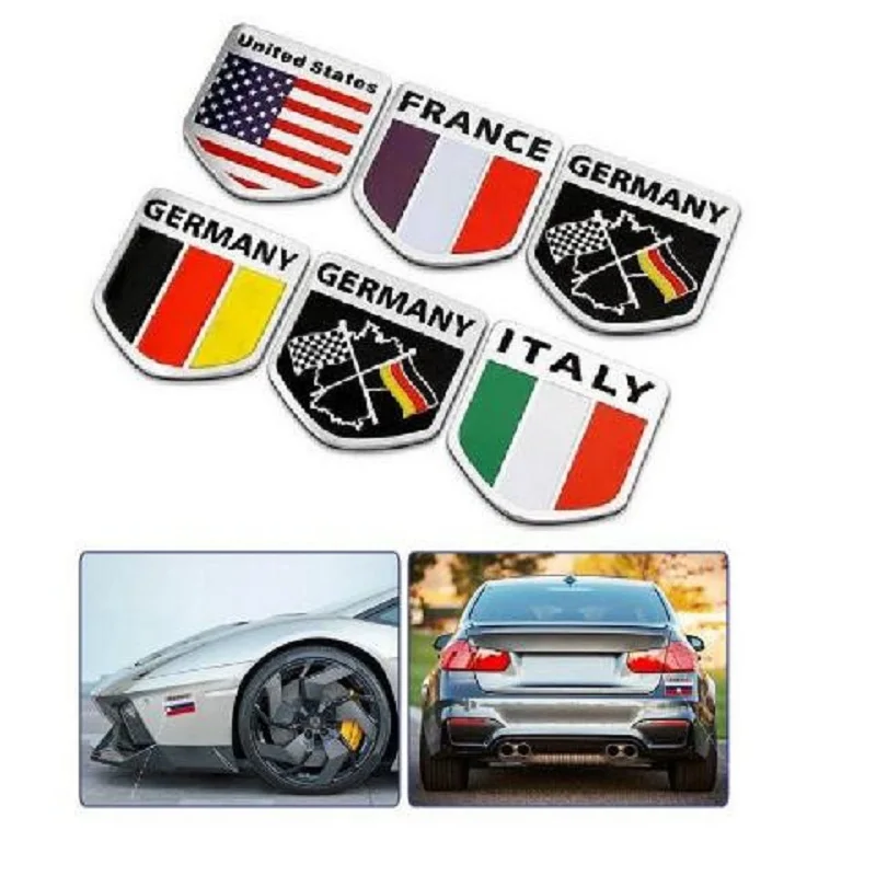 Buy national Flag Car Stickers And Decals 3D Stickers