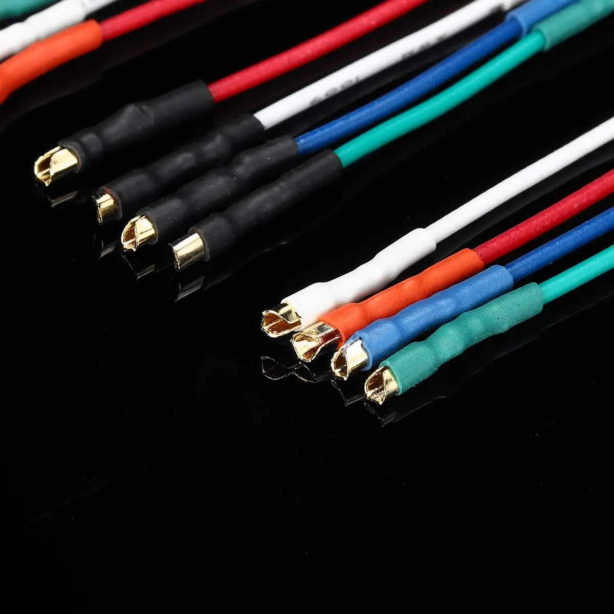 3 компл./коробка поворотный стол Phono Headshells с OFC 7N медные провода контактный кабель Разъемы Серебряная изоляция геймпад