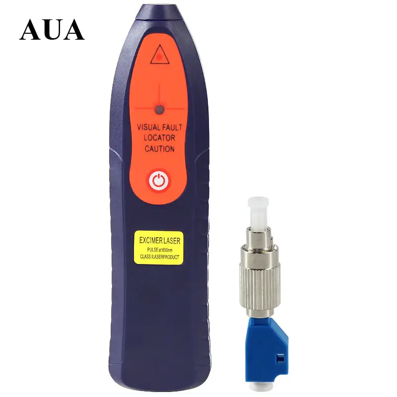 30 мВт пластик красный лазерный свет тестер волоконно оптического кабеля SC/FC/ST/LC