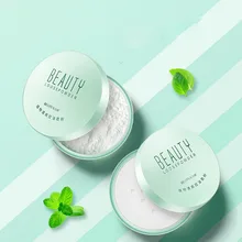 Пудра гладкой Прозрачная Рассыпчатая пудра консилер Foundation установка Пудра Косметика