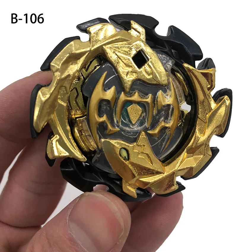 TAKARA TOMY все модели пусковые устройства Bey blades Burst игрушки GT Arena Металл Бог Fafnir волчок Bey Blade лезвия игрушки - Цвет: Gold-B106
