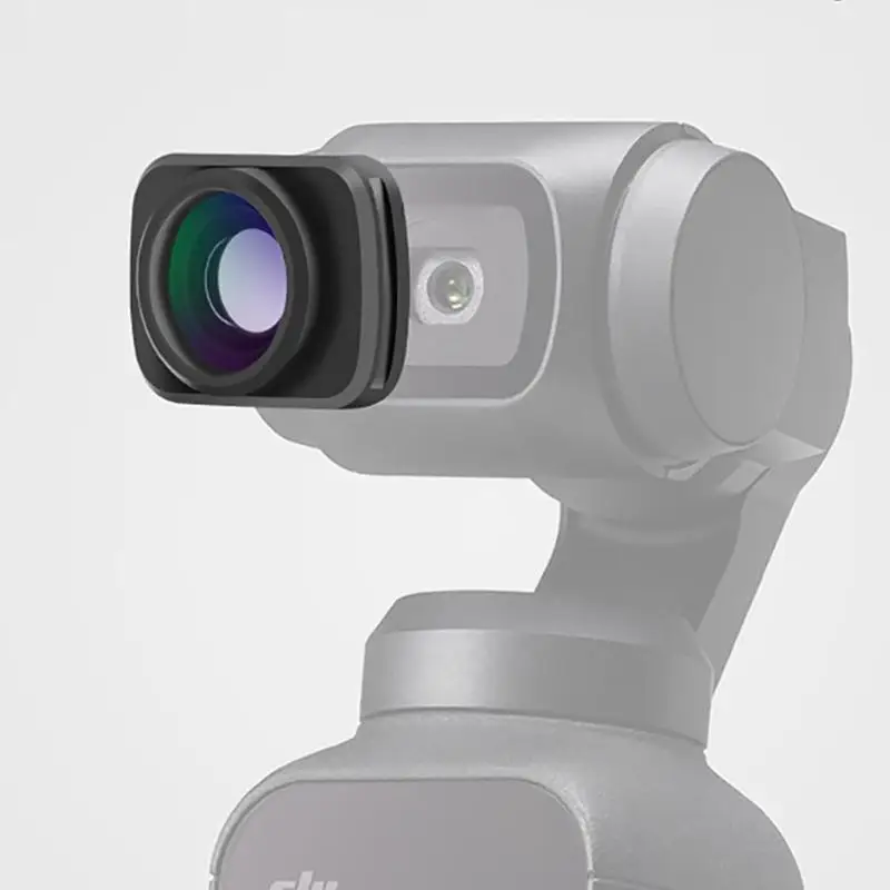 Широкоугольный объектив макрообъектив рыбий объектив для DJI Osmo Карманный карданный камеры