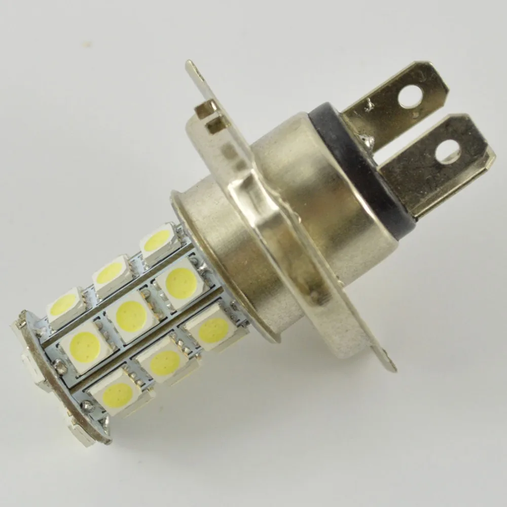 2 шт. H7 H4 Противотуманные фары 27 светодиодный 3528 1210 SMD чистый белый для авто автомобильный светильник H7 противотуманный головной светильник для парковки лампа для вождения DC 12 В