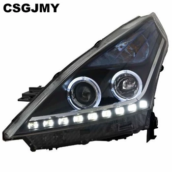 

For Nissan Teana Headlights 2008 2009 2010 2011 2012 Altima LED Headlight DRL Hid Option Head Lamp Angel Eye Beam Accessories