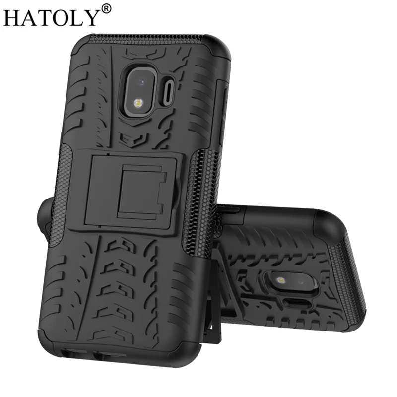HATOLY чехол для Samsung Galaxy J2 Core J250F/DS армированный силиконовый Жесткий Пластиковый