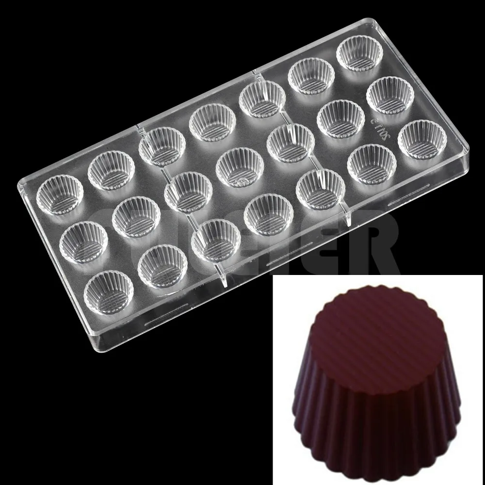 Baking Pastry Tools Cupcake Shaped Candy Chocolate Molud ,diy Plastic