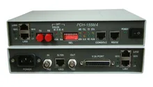 HighTek HT-014 PDH optical fiber switch cat E1 + 4 Ethernet ports + V35 PDH to VE potocol converter