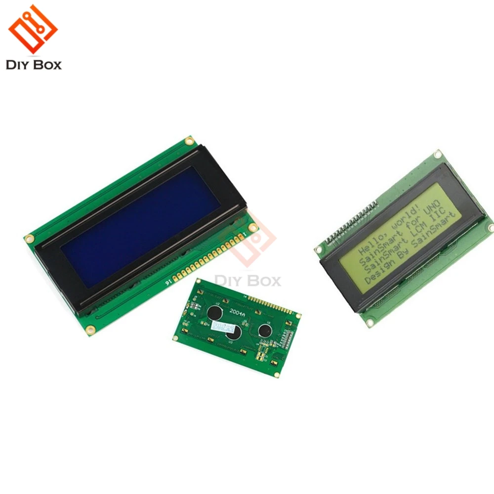 ЖК плата 2004 20*4 LCD 20X4 5V Синий/Желтый экран подсветка LCD2004 дисплей модуль для Arduino