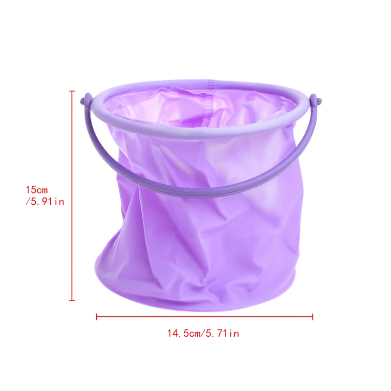 

Foldable Bucket Container for Brush Washing Clearning Painting Outdoor Plastic