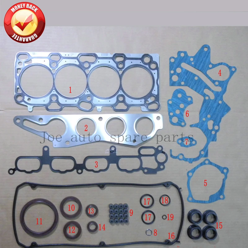 4G69 Engine Full Gasket Set kit for Mitsubishi Outlander//Grandis