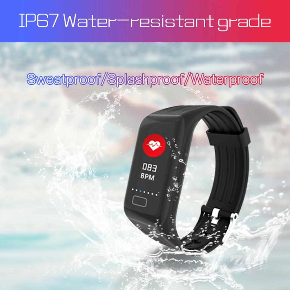 Дешево Пульсометр для измерения артериального давления, портативное устройство для ухода за здоровьем, наручные часы для измерения артериального...