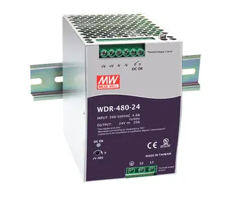

[PowerNex] MEAN WELL original WDR-480-48 48v 10A meanwell WDR-480 48V 480W Single Output Industrial DIN RAIL Power Supply