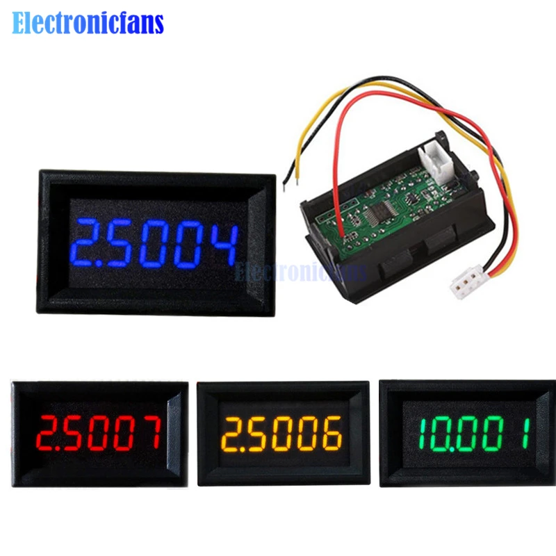1Pcs Dc 0V To 99.9V Mini Digital Voltmeter Green Led Panel Meter New Ic hi