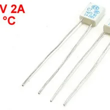 20 шт 8x6x2,5 мм квадратный микро вентилятор предохранитель 250 В 2A 145 градусов Цельсия