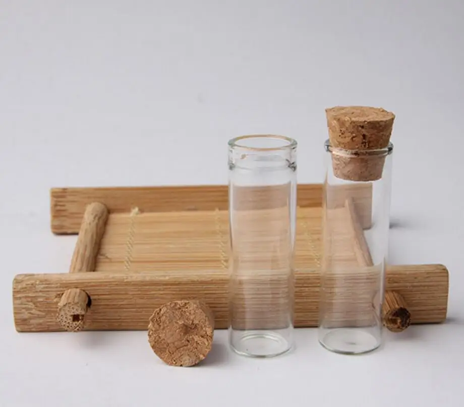 코르크, 작은 유리 튜브 튜브, 코르크 stoppered 튜브와 500 개/몫 2.5 ml 명확한 샘플 튜브
