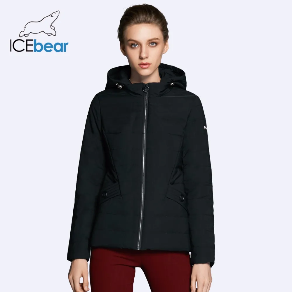 

ICEbear 2019 new Spring women cotton padded high-quality thermal short paragraph Slim women's jacket fall woman jacket GWC18126D
