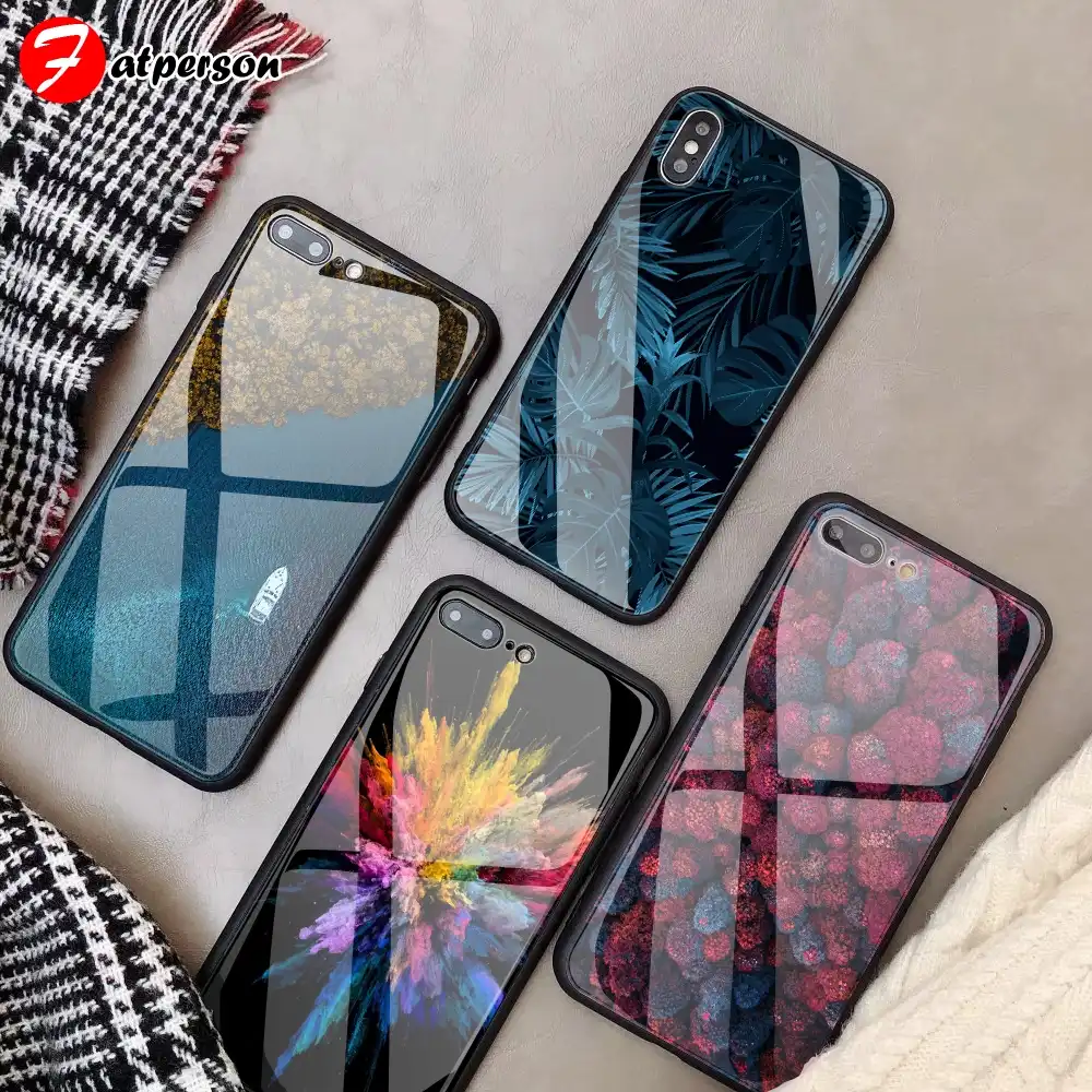 Tempered Glass Custom Phone Cover For Iphone 12 Mini X R 11 Pro Max Wallpaper Gorgeous Diy Phone Case For Iphone 7 8 6 S Plus Phone Case Covers Aliexpress