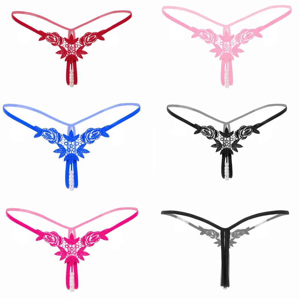 

panties underwear culotte femme Sexy Lady Embroidery G-string V-string Panties Knickers Lingerie Underwear